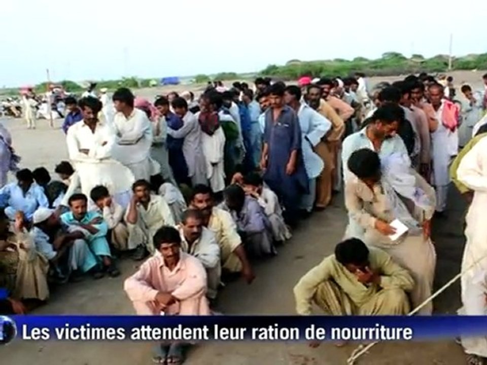 Des milliers de Pakistanais affectés par les inondations
