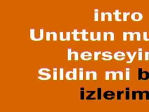 Unuttunmu beni-sezen aksu karaoke