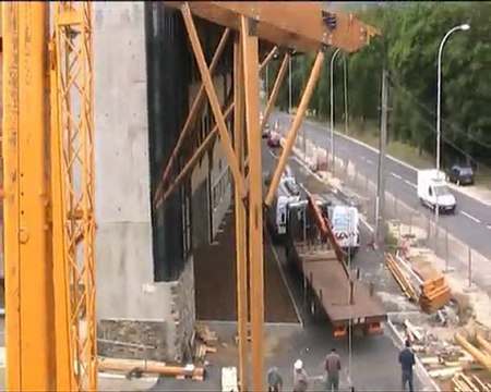 Levage d'une structure Bois - Charpente Martigniat - 42 700 FIRMINY -