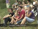 Motor cultivator race in Croatia - no comment