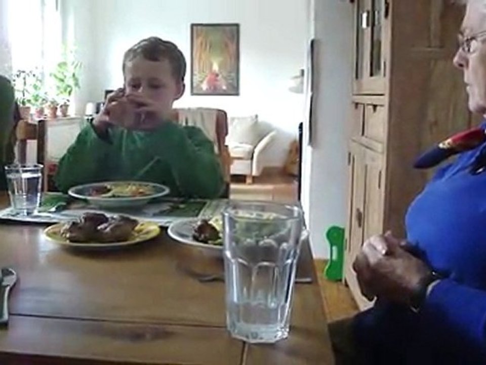 johnny reading prayer