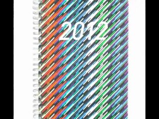 Plan Your New Year Resolution Using 2012 Diary