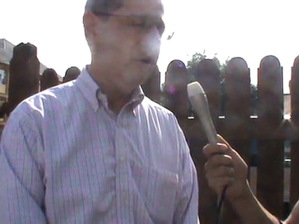 Ambasadorul SUA la Bucuresti, Mark Gitenstein in vizita la casa Ellie Wiesel din Sighet