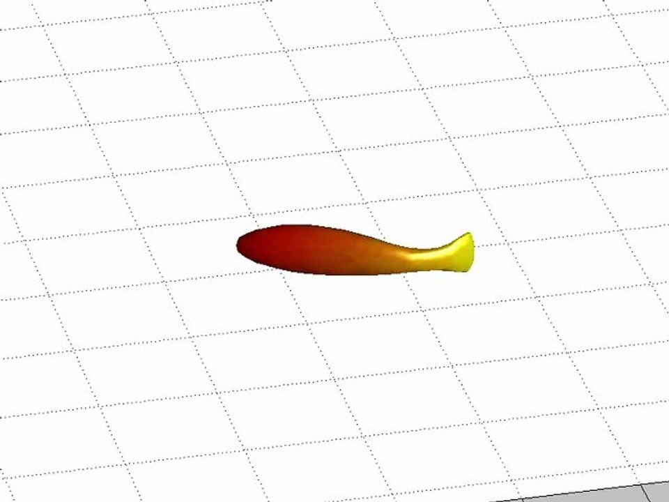 Swimming fish test 2