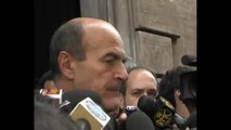 Bersani (PD) - Staccare la spina al Governo Berlusconi