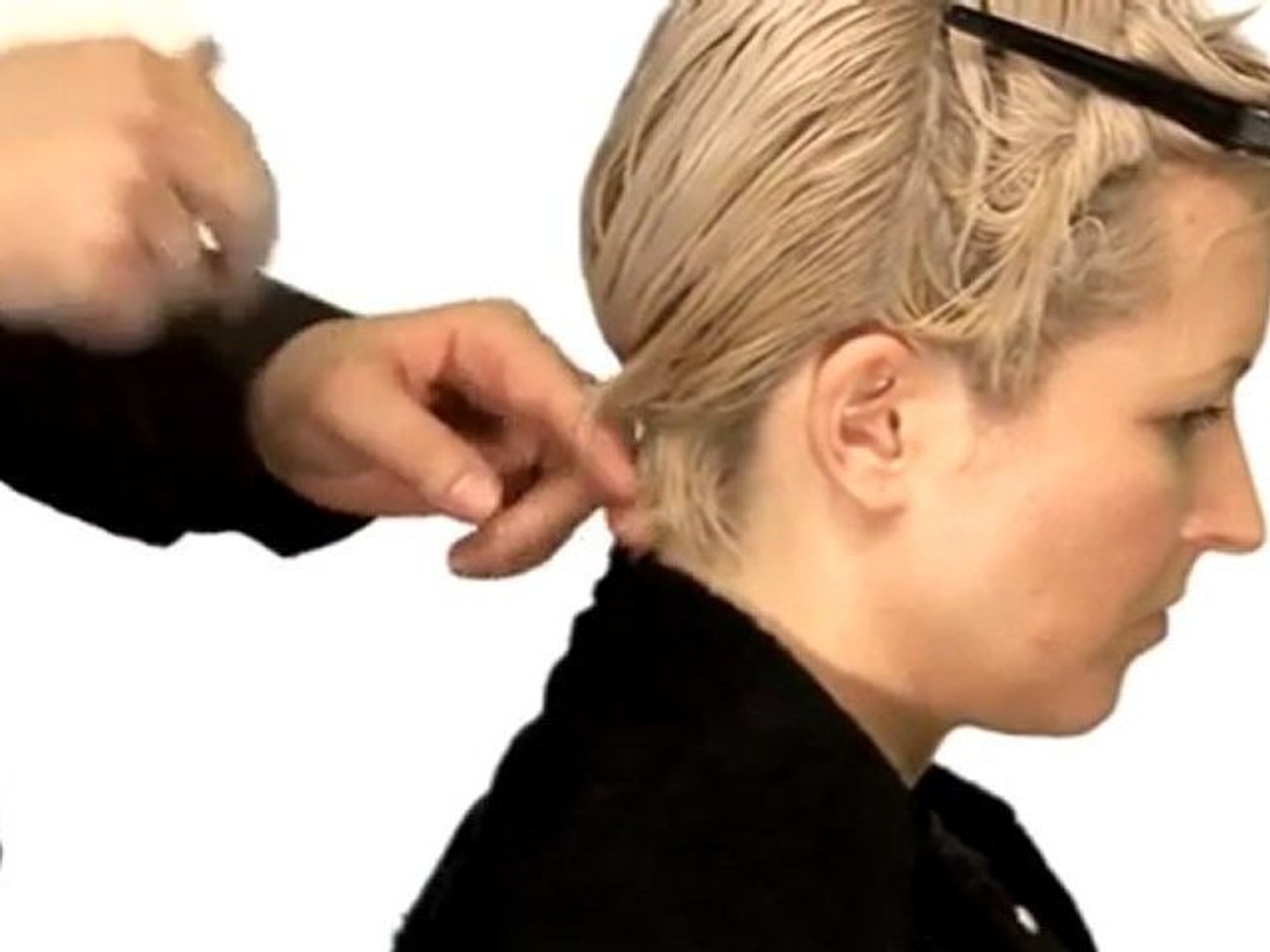 How To Blow Dry Short Hair - video Dailymotion