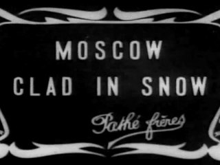 Москва под снегом 1908 Moscow clad in snow (Alexander Borodin) HQ restored