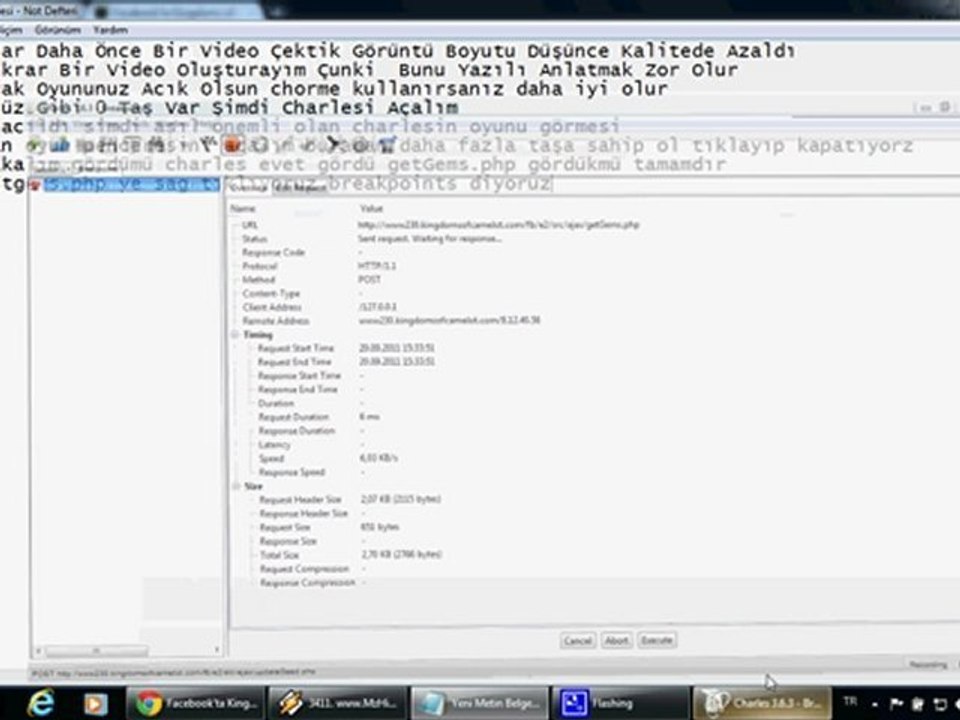 Charlesle oyuna kıymetli taş aktarma