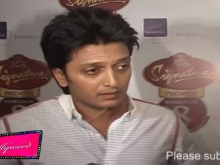 Ritesh Deshmukh  Speaks About His Movie With Girl Friend 'Genelia Desouza'
