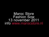 Pro Next event 13 november 2011 Maroc Store Fashion Show in Amsterdam