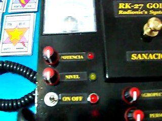 RADIONICA. EQUIPO RK-27 GOLD. RADIONIC KORDOBA