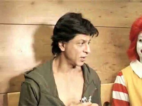 Shahrukh Khan at Ra.One Mcdonalds Happy Meal Launch