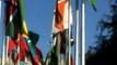 Nouveau Drapeau libyen hissé au siège des Nations-Unies à Genève