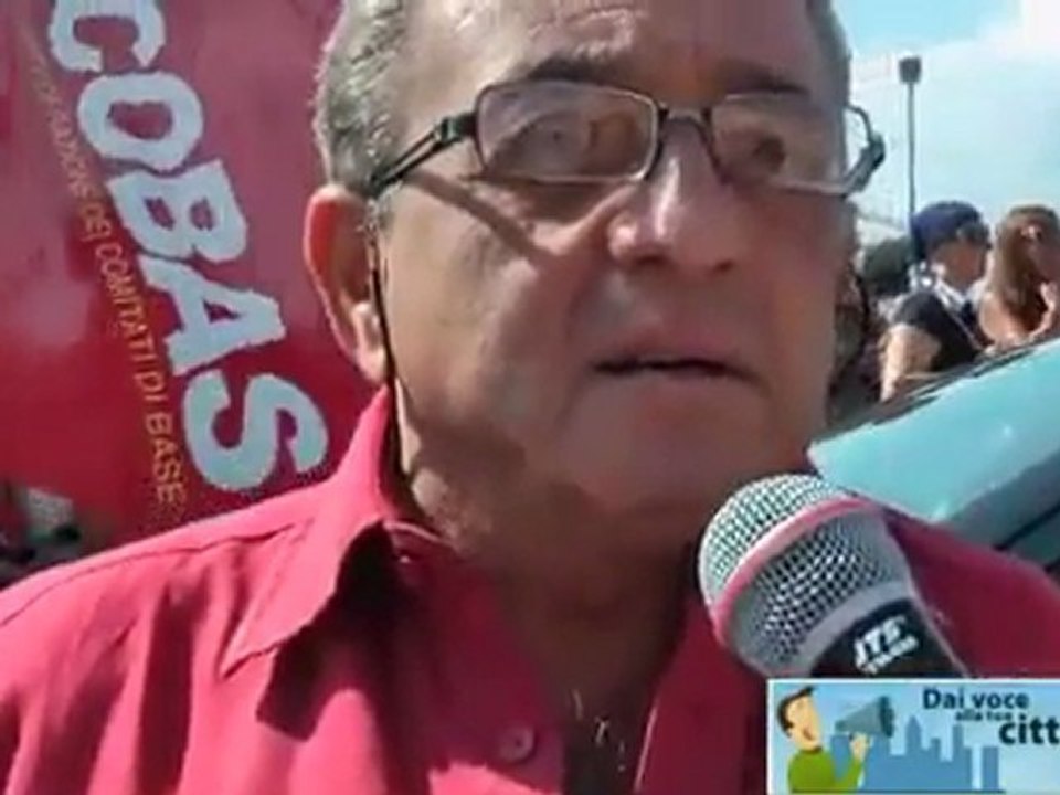 Francesco Amodio Cobas Napoli sit in precari scuola