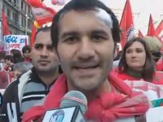 Download Video: Lavoratori spettacolo manifestazione nazionale  tagli scuola pubblica