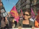 Precari Roma manifestazione nazionale contro i tagli scuola Napoli