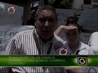 Exigen contrato colectivo en INE