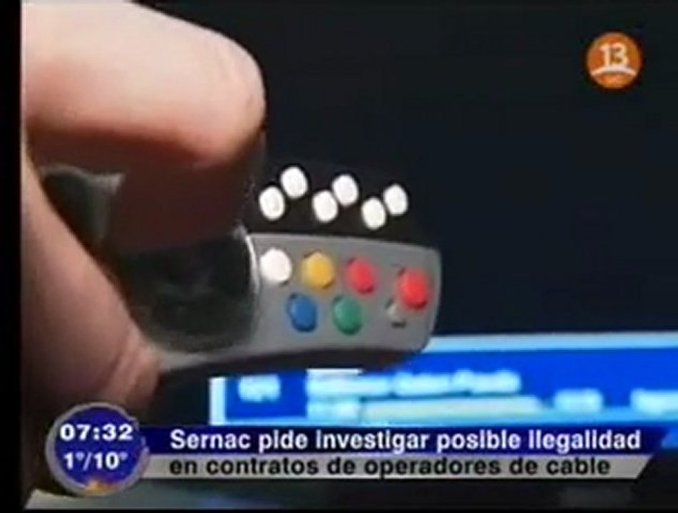 21-07-2010-canal13 Chile-Reclaman monopolio de empresas de telecomunicaciones en edificios y condominios.