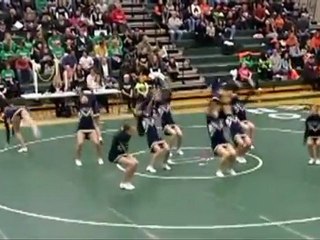 Cheerleader Backflip Fail