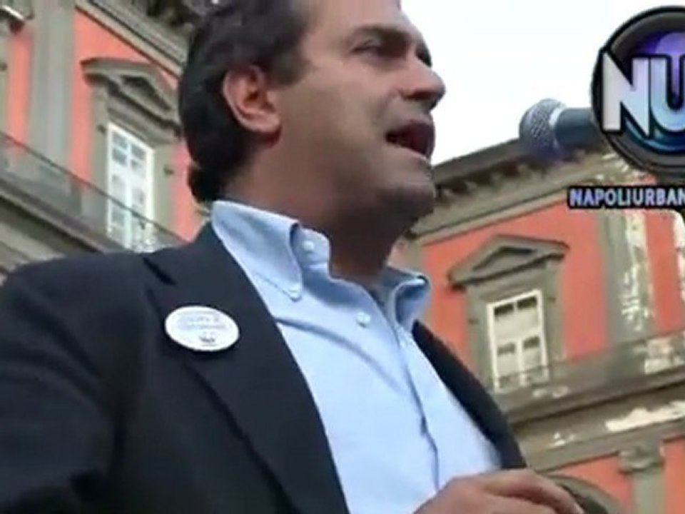 Sindaco Luigi de Magistris - discorso integrale sui referendum del 12 e 13 Giugno