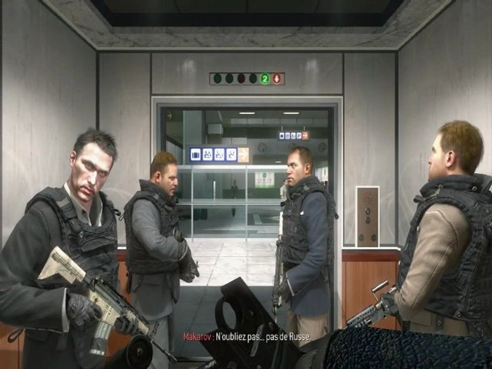 Call of Duty : Modern Warfare 2 - "Pas de russe"
