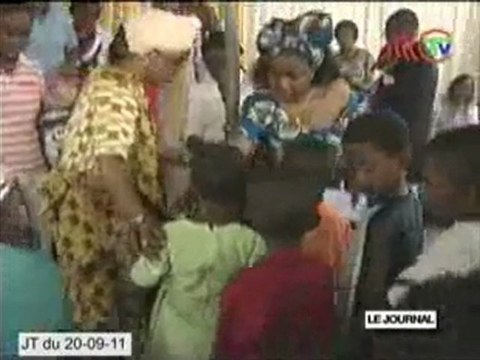 Don aux veuves, orphelins et enfants vulnérables