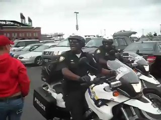 Eindruck bei der Polizei machen