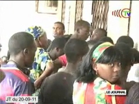 Enquête menée à la scolarité et au rectorat de l'université Marien Ngouabi