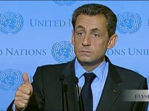 Ouverture de la 66e AG des Nations Unies : discours de N. Sarkozy