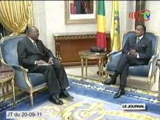 Abou Moussa reçu en audience par le Chef de l'Etat