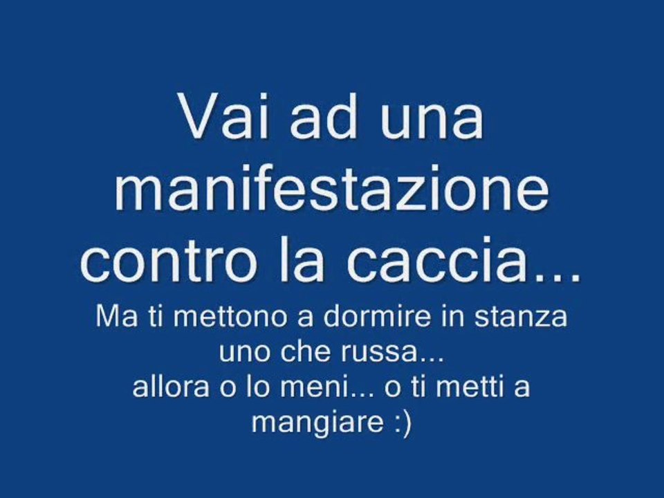 Mettiamo che.....