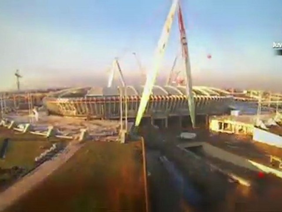 Time Laps construction Juventus Stadium