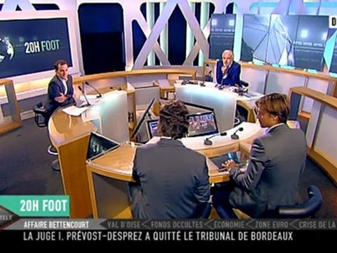 Luc Chatel invité de 20H FOOT sur iTélé - mardi 20 septembre 2011