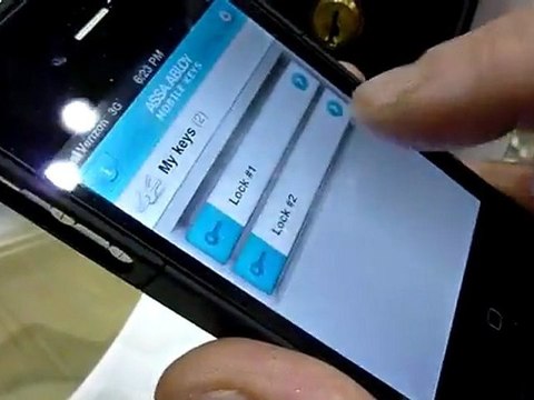 Assa Abloy-Yale automated door locks with Near Field Communication