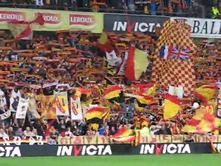 Lens - Angers 20/09/2011 ambiance 2 le retour