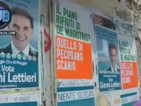 Sostenitore Lettieri vs Sostenitore De Magistris a Napoli