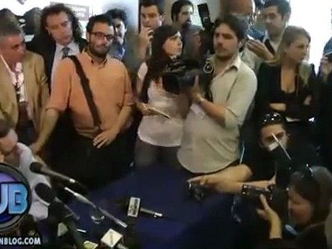 Vittoria De Magistris - Conferenza Stampa dopo ballottaggio