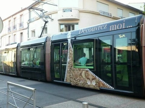 Montpellier Tram ligne 4 (journée des transports publics)
