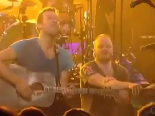 Coldplay Us Against The World Live at David Letterman 20.09.11