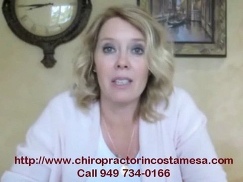 Chiropractor in Costa Mesa CA Provides Permanent Correction