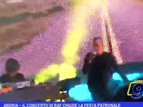 Andria | Il concerto di Raf chiude la festa patronale