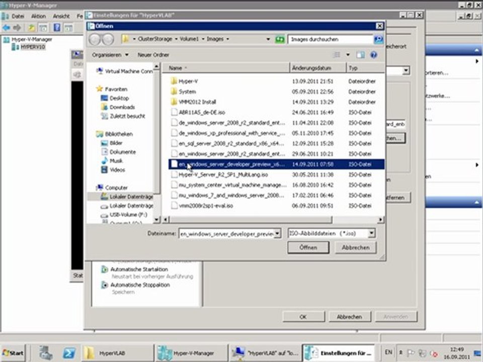 VHD Multiboot mit Windows Server 8 DP / W2k8R2