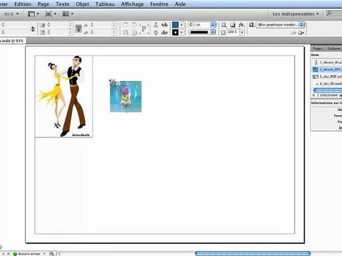InDesign CS5 : Les formats d’image