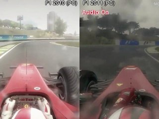 Descargar video: F1 2010 vs F1 2011 - Interlagos (Wet)