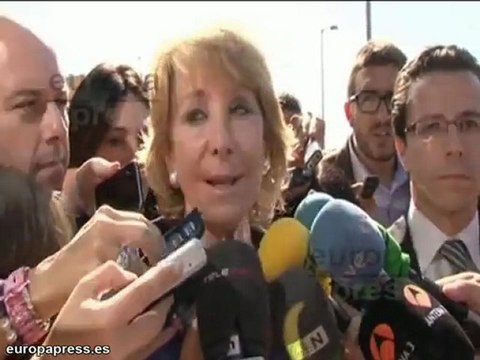 Aguirre dice que no ha habido recortes