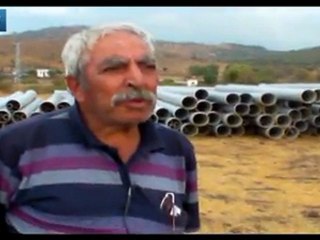 Hacıömerli gölet ve sulama projesi yıl sonunda bitiyor