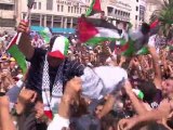 Etat Palestinien à l'ONU: les Palestiniens manifestent en masse en Cisjordanie