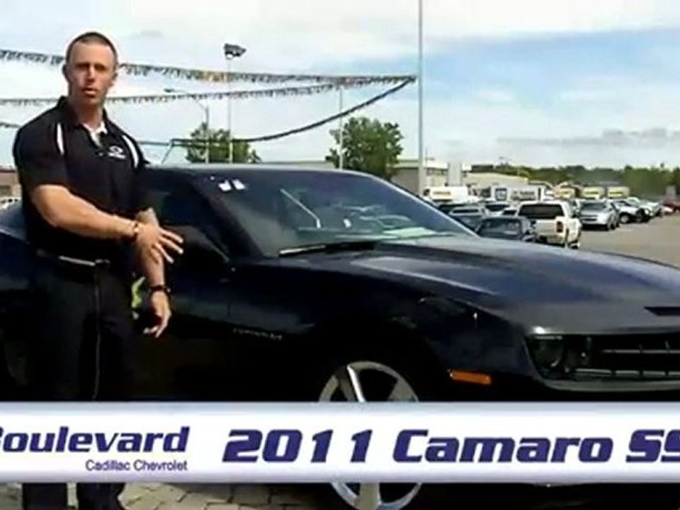 2011 Camaro SS1 chez Boulevard Cadillac Chevrolet a Gatineau