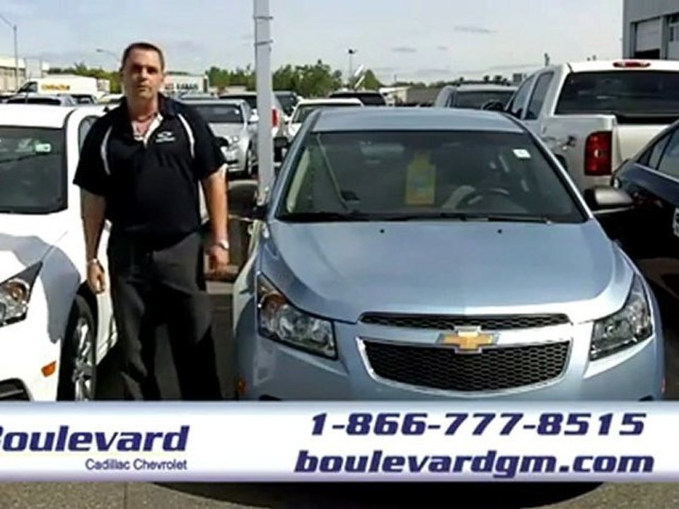 2011 Chevrolet Cruze chez Boulevard Cadillac Chevrolet a Gat