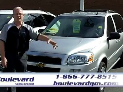 2007 Uplander chez Boulevard Cadillac Chevrolet a Gatineau